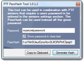 Passhash tool